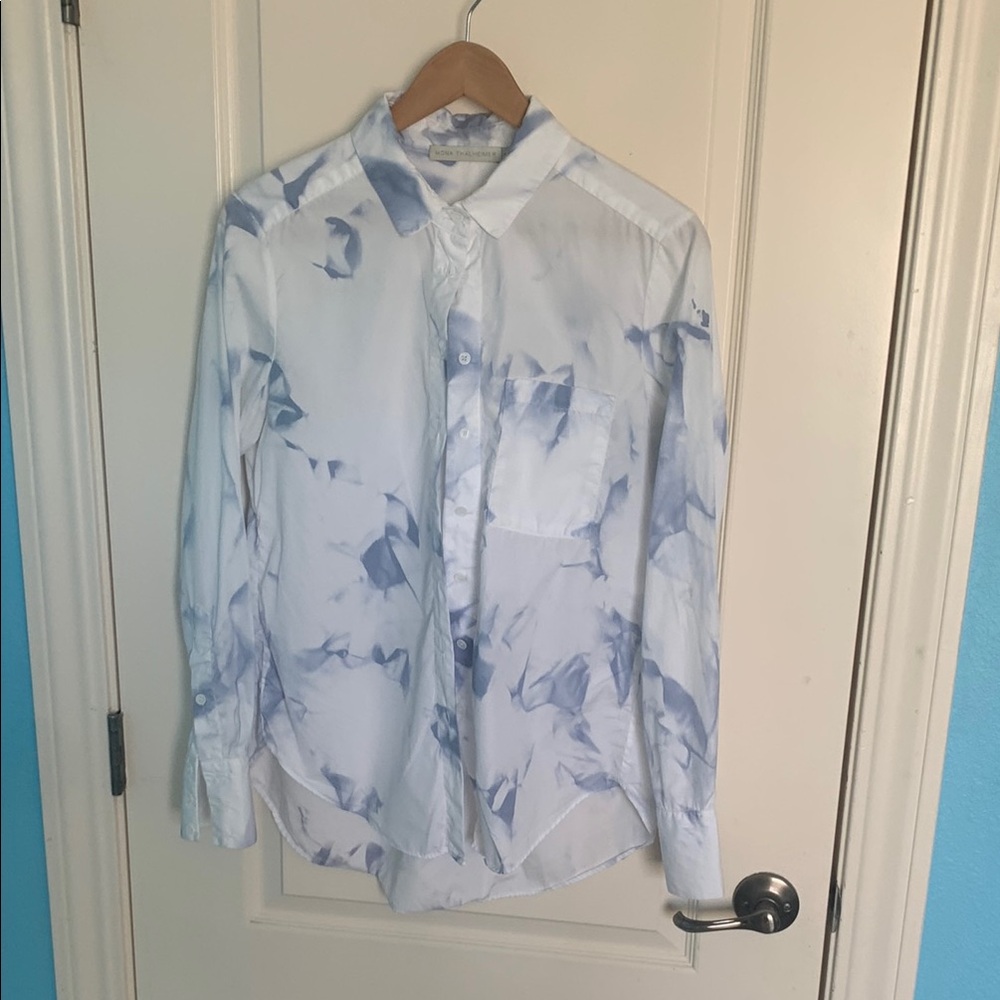 Mona Thalheimer cotton button down